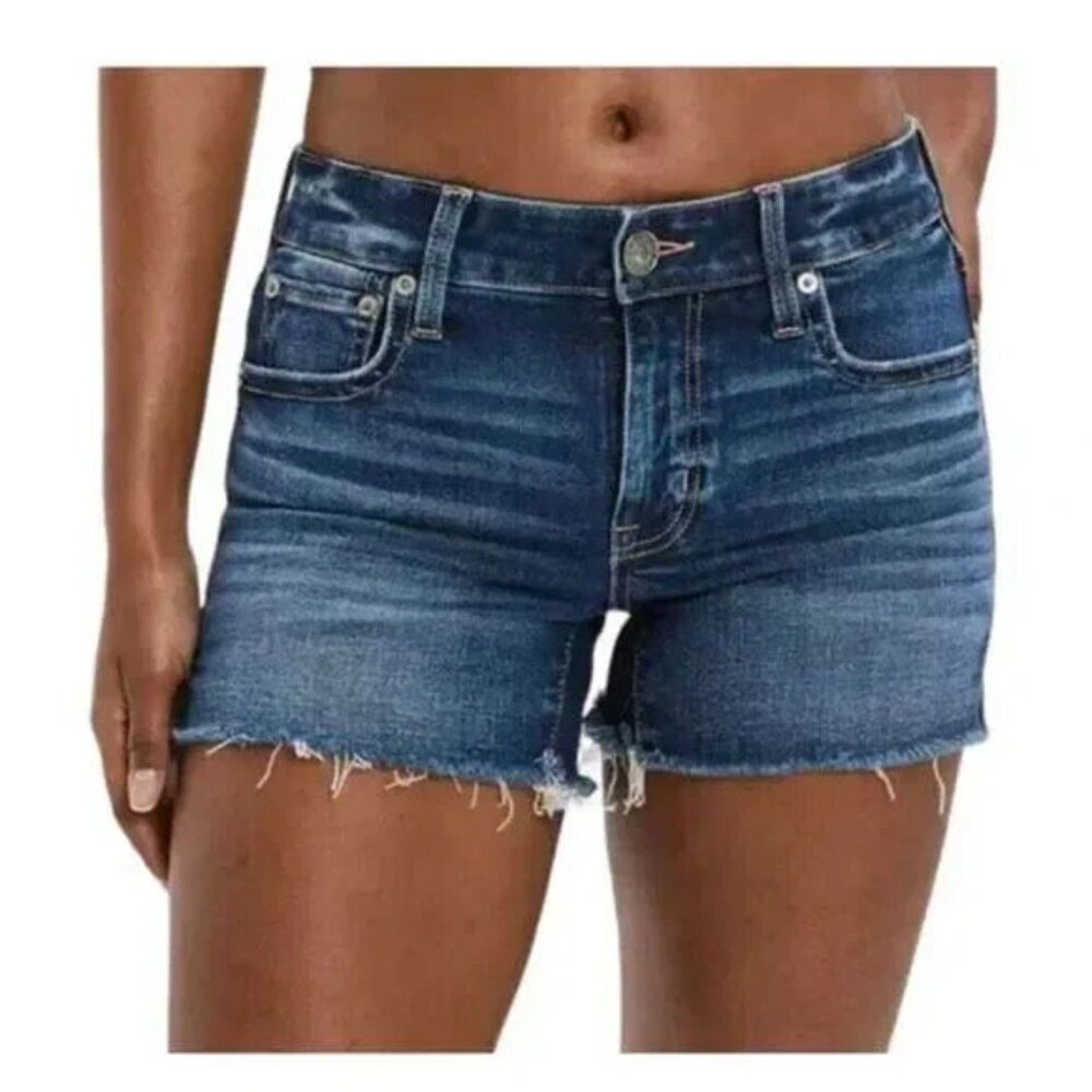 American Eagle Outfitters Dark Blue Jean Shorts